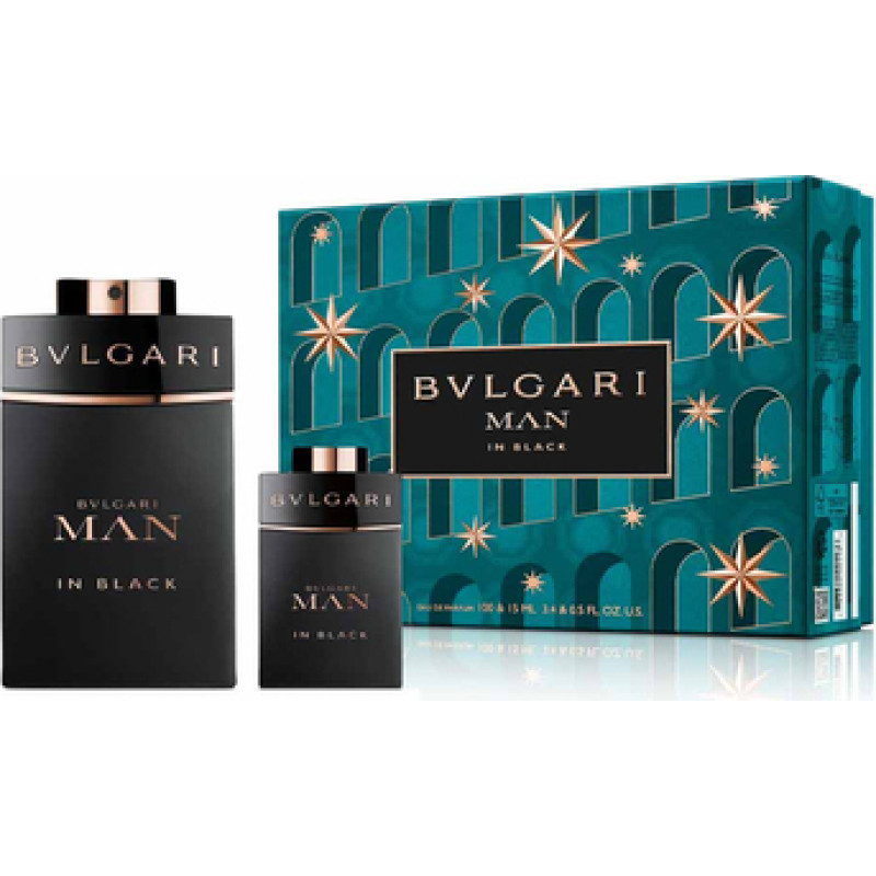 Bvlgari MAN In Black D&aacute;rkov&aacute; sada EDP 100 ml a miniaturka EDP 15 ml