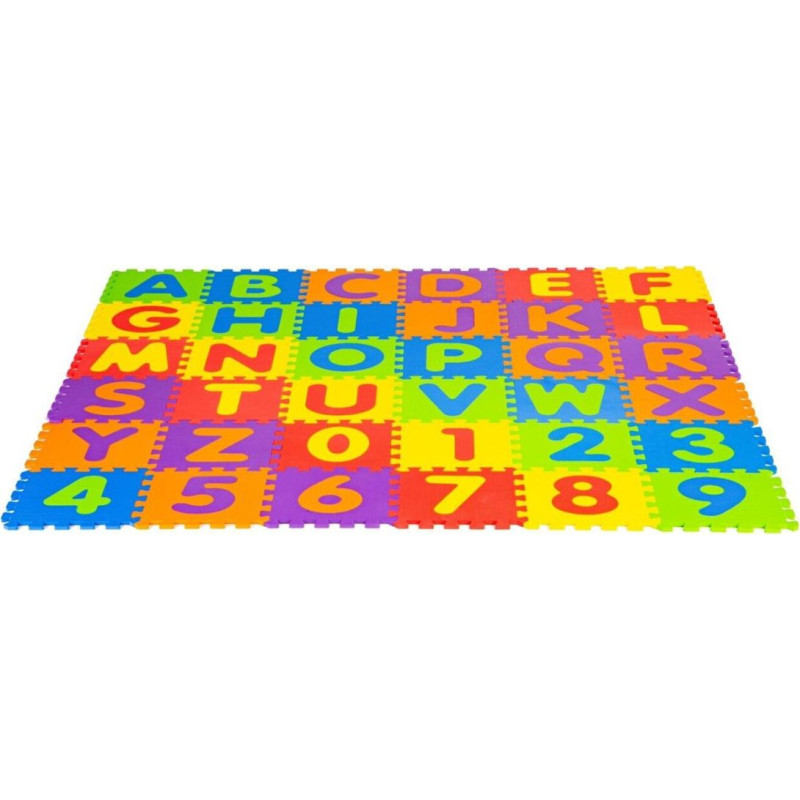 Ecotoys rotaļu paklājs no Eva putām, burti un cipari