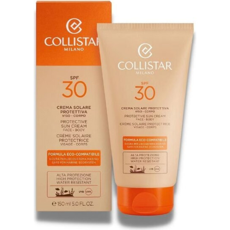 Saules aizsargkrēms Collistar Sun Eco-Compatible - Protective SPF 30, 150 ml