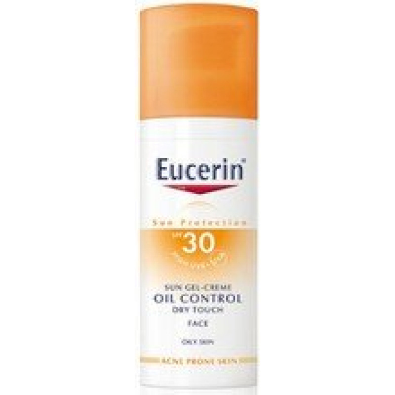 Sauļošanas kosmētika Eucerin Protective Cream Gel lotion for face Oil Control SPF 30 50 ml