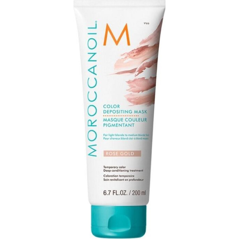 Tonējoša matu maska Rose Gold Toning Mask Color Depositing Mask 200 ml