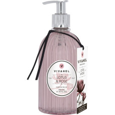 Šķidrās krēmziepes Vivanel Lotus & Rose, 350 ml
