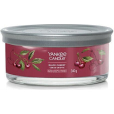 Yankee Candle Aromātiskā svece Signature tumbler medium Black Cherry 340 g
