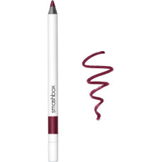 Smashbox Prime & Plush lūpu zīmulis Cranberry 1,2 g – precīzai, krēmīgai kontūrai drosni sarkanām lūpām