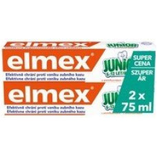 Zobu pasta bērniem Elmex Junior Duopack 2 x 75 ml