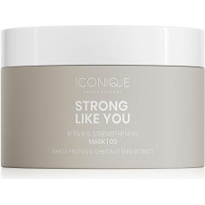 Matu maska Iconique Professional Strong Like You bojātu matu atjaunošanai un stiprināšanai, 200 ml