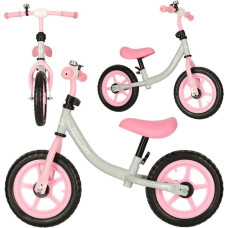 Krosa velosipēds Trike Fix Balance, balts/rozā
