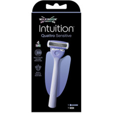 Wilkinson Sword Intuition Quattro Sensitive - Holic&iacute; strojek + 1 hlavice
