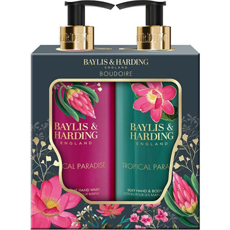 Boudoire dāvanu komplekts - Tropiskā paradīze 2 × 300 ml