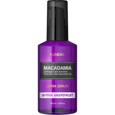 KUNDAL Makadāmija Rozā Greipfrūts Atjaunojošs Matu Serums 100 ml