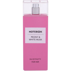 Tualetes ūdens Notebook Fragrances Peony & White Musk EDT sievietēm 100 ml
