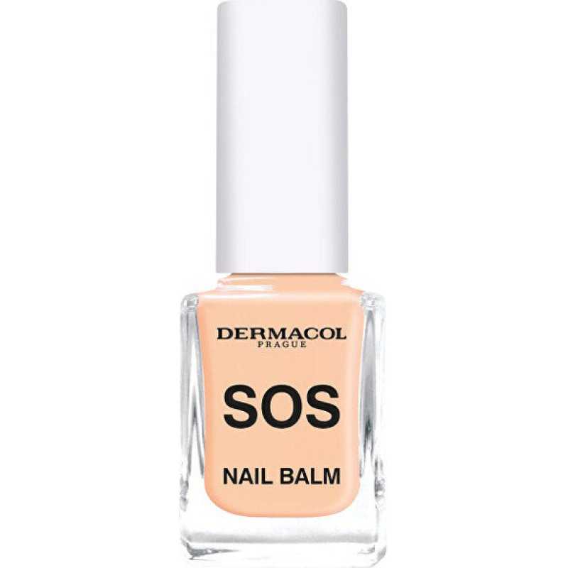 Nagu kopšanas balzams Dermacol SOS Nail Balm 11 ml – stiprinošs, barojošs, caurspīdīgs