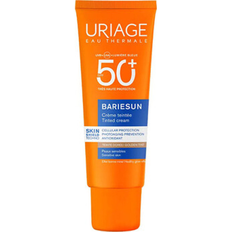 Uriage Bariesun Gold Tinted Cream SPF 50+ - T&oacute;novan&yacute; ochrann&yacute; kr&eacute;m