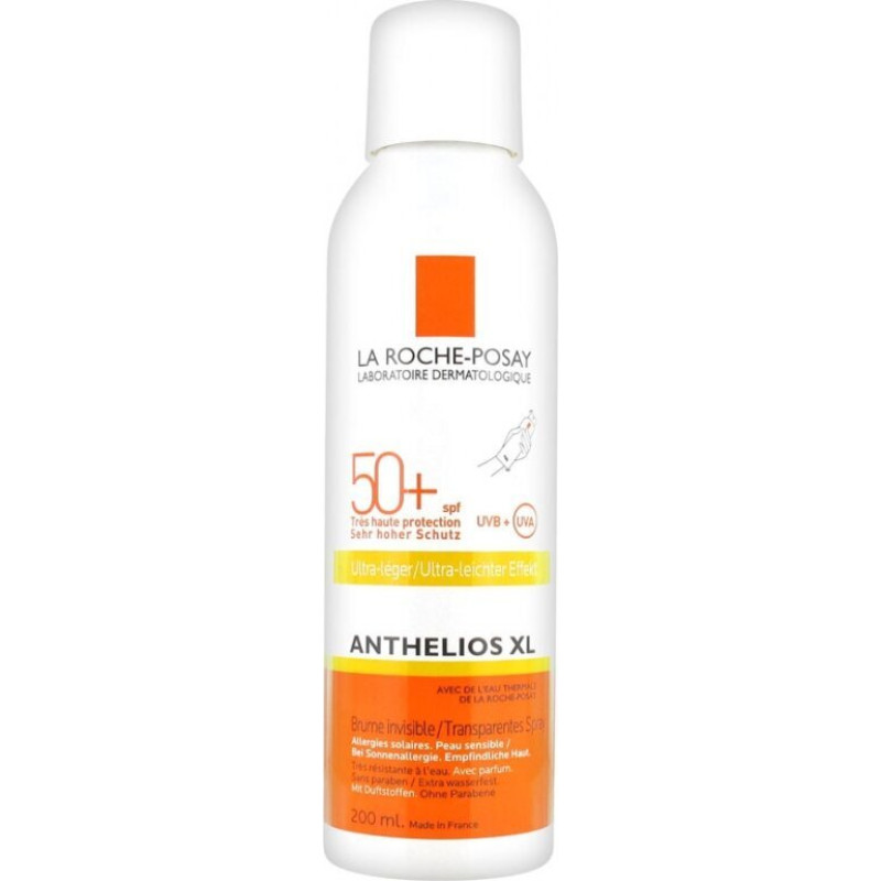 Sauļošanās sprejs La Roche Posay Anthelios XL SPF 50, 200 ml