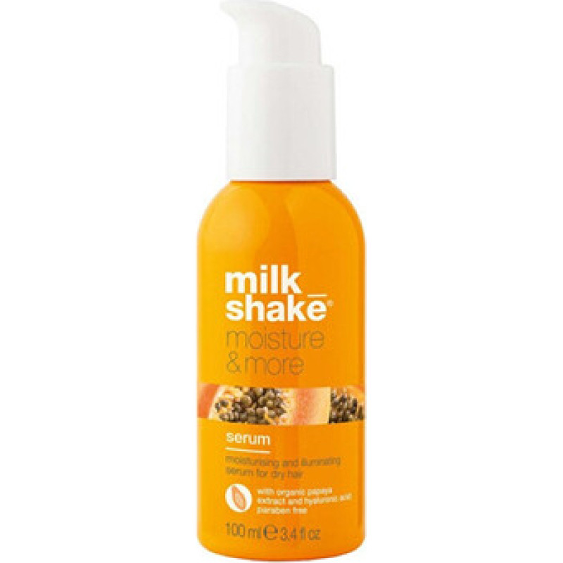 Milk Shake Moisture & More Serum - Hydratačn&iacute; a rozjasňuj&iacute;c&iacute; s&eacute;rum pro such&eacute; vlasy