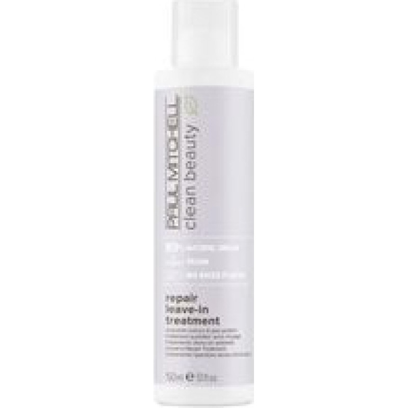 Paul Mitchell Clean Beauty Repair Leave-In Treatment - Obnovuj&iacute;c&iacute; bezoplachov&yacute; kr&eacute;m pro po&scaron;kozen&eacute; a l&aacute;mav&eacute; vlasy