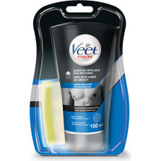 Depilācijas krēms Veet Men Silk&Fresh vīriešiem, 150 ml