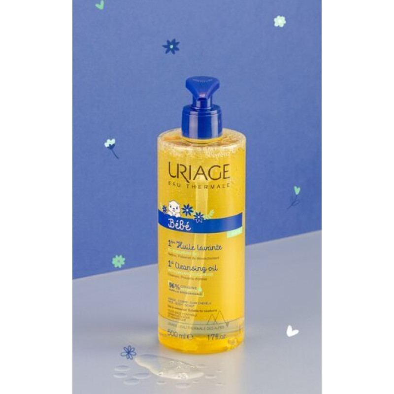 Attīrošā eļļa Uriage Baby 1st, 500ml