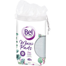 Kosmētiskie spilventiņi Bel Cosmetics Oval Maxi sejai un ķermenim, 40 gab.