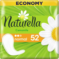 Higiēniskās paketes NATURELLA Light Camomile, 52 gab.