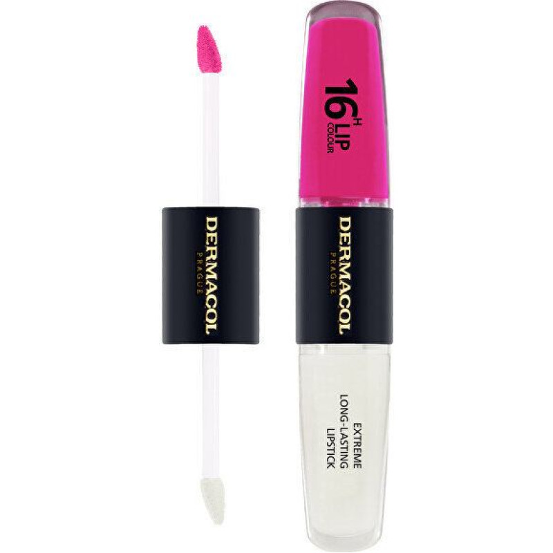 Lūpu krāsa Dermacol 16H 2in1 8, 8 ml