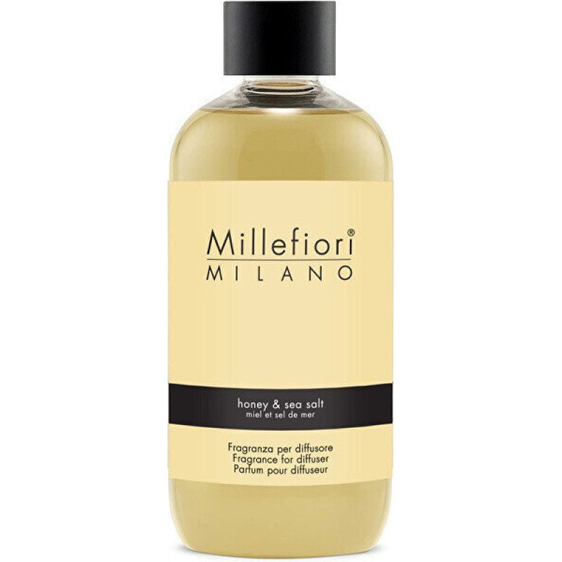 Mājas parfimērijas papildinājums Millefiori Milano Honey&Sea Salt, 250 ml