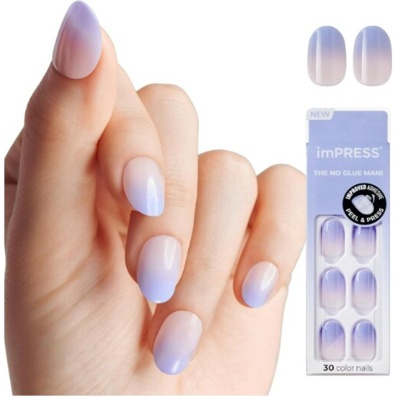 Pašlīmējoši nagi imPRESS Color Nails (Friendzone) 30 gab.