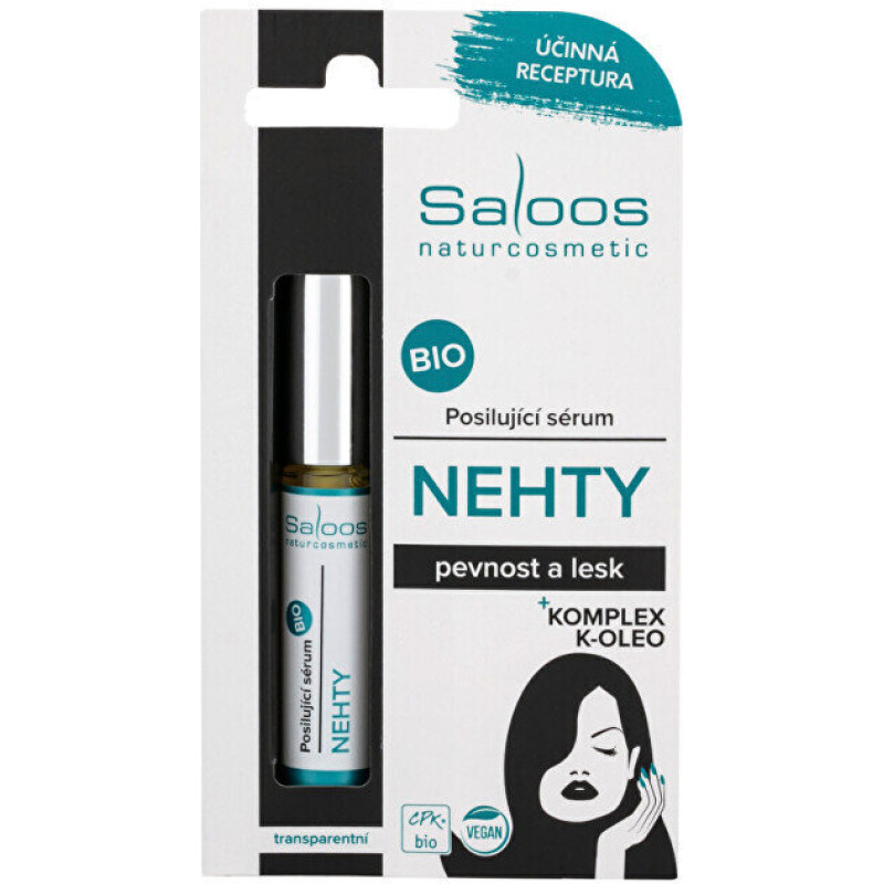 Stiprinošs nagu serums Saloos Bio, 7 ml