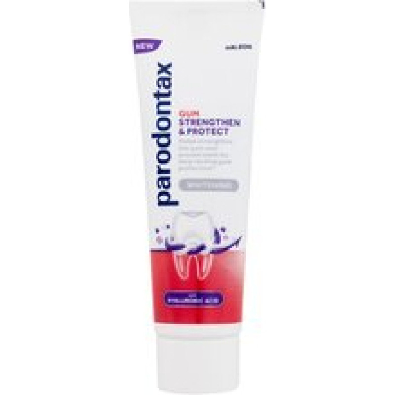 Parodontax Gum Strengthen & Protect Whitening Toothpaste - Bělic&iacute; zubn&iacute; pasta pro pos&iacute;len&iacute; a ochranu d&aacute;sn&iacute;