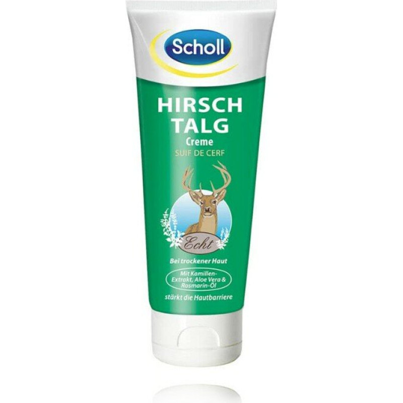Kāju krēms Scholl ar briežu taukiem 100 ml mitrinošs un aizsargājošs