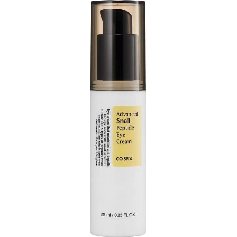 Acu krēms - COSRX - Advanced Snail Peptide - 25ml - Pretapvērums - Pret novecošanu - Sejas mirdzums