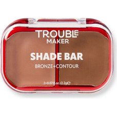 Trouble Maker Shade Bar Bronze and Contour Palette - Paletka na tv&aacute;ř 2,2 g