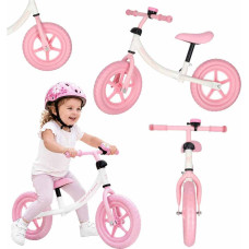 Rowerek biegowy Trike Fix Balance z dzwonkiem różowy