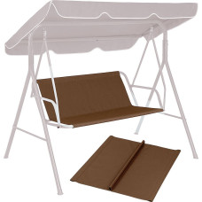 Multigarden Seat Cushion for Garden Swing 127x100 cm Brown MultiGarden