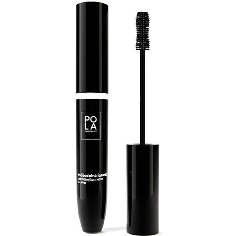 Mascara - POLA COSMETICS - Infinity - Garens - Hialuronskābe - Melns 8 g