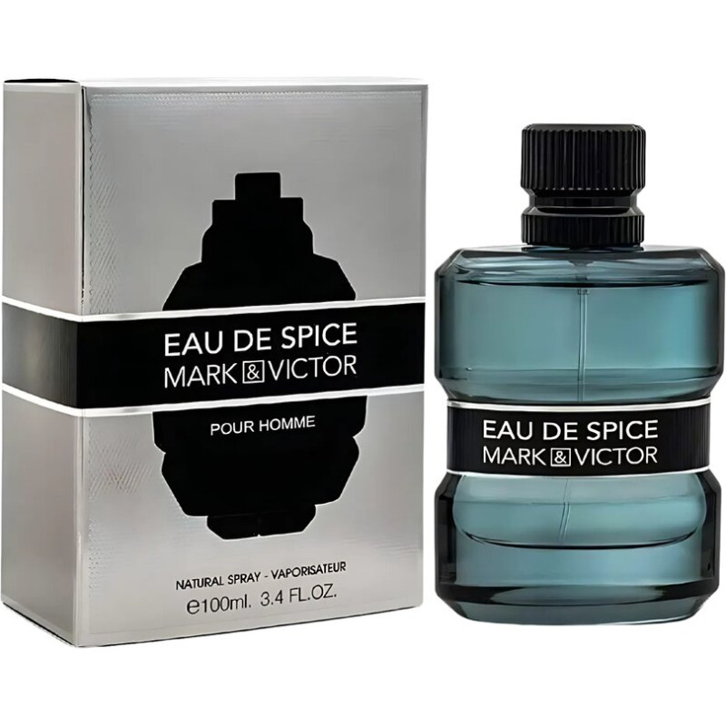Parfimērijas ūdens Mark & Victor Eau De Spice Fragrance World vīriešiem EDP, 100ml