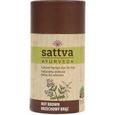 Dabīgie henna matu krāsojums – riekstu brūns, 150 g – SATTVA