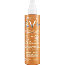 Vichy Capital Soleil Kids Cell Protect Fluid Spray SPF50+, 200 ml