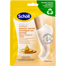 Scholl PediMask&trade; Triple Oil Foot Mask ( 1 p&aacute;r ) - Maska na chodidla
