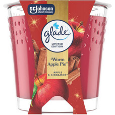 Glade Warm Apple Pie Candle - Vonn&aacute; sv&iacute;čka