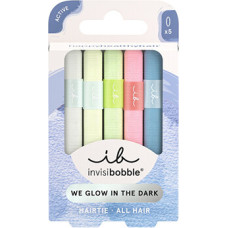 Invisibobble Hairtie Glow in the Dark - Gumička do vlasů ( 5 ks )