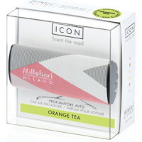 Millefiori Icon Textil Geometric Orange Tea - Vůně do auta