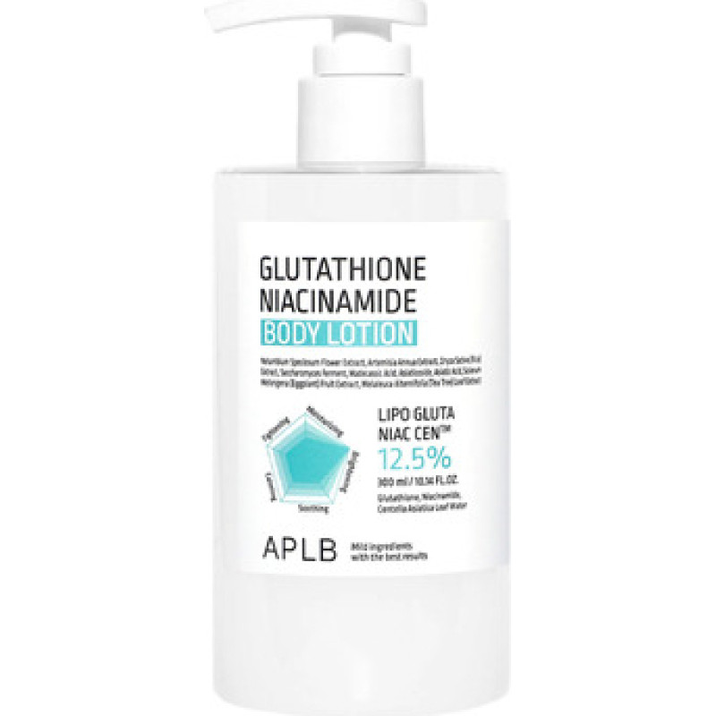 Aplb Glutathione Niacinamide Body Lotion- Hydratačně-rozjasňuj&iacute;c&iacute; tělov&eacute; ml&eacute;ko