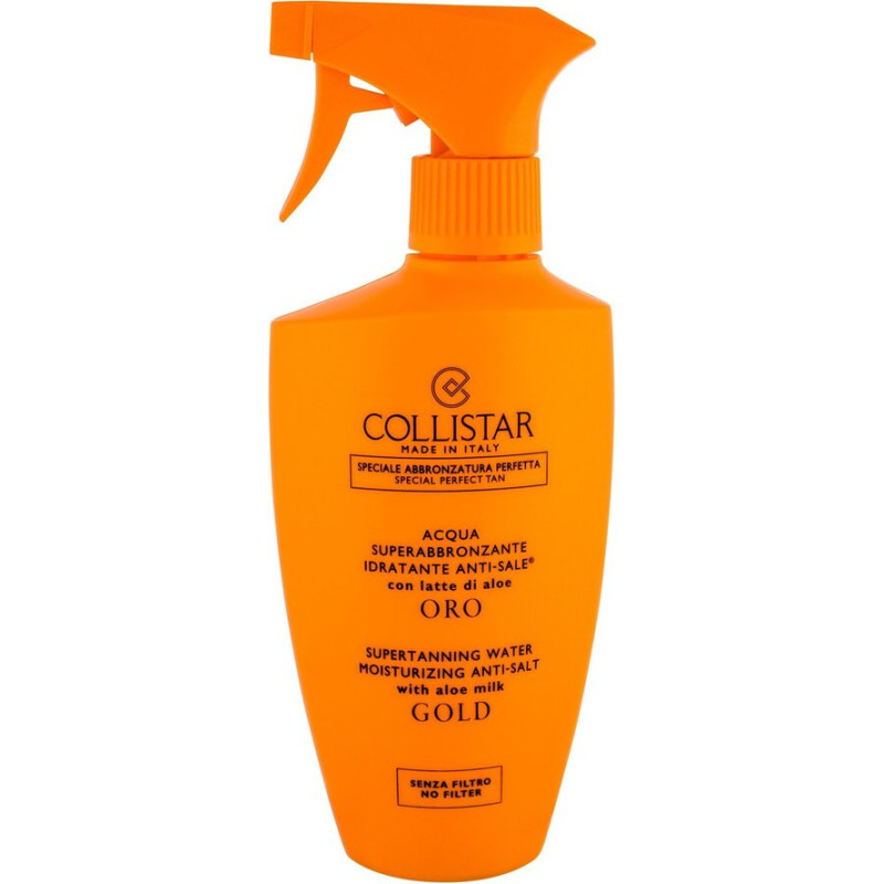 Iedegumu veicinošs ūdens ar spīdīgām daļiņām Collistar 400 ml