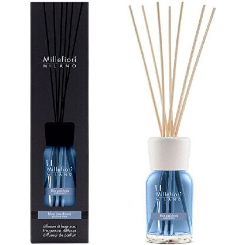 Millefiori Milano difuzors ar kociņiem, svaigs aromāts, 500 ml
