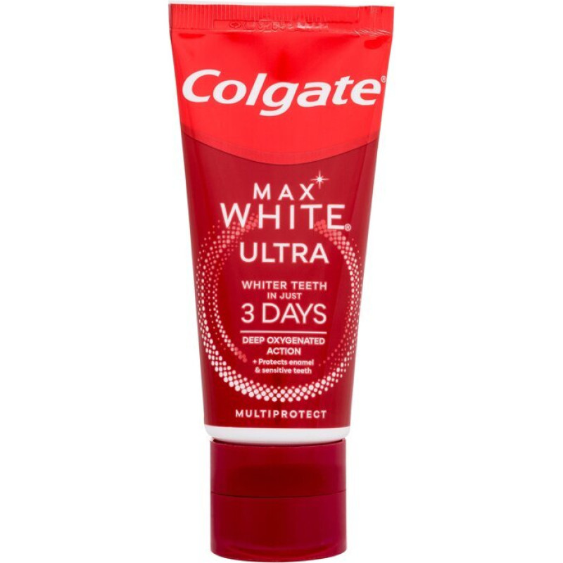 Balinošā zobu pasta Colgate Max White Ultra Multi Protect, 50 ml