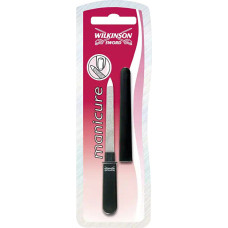 Nagu vīle Wilkinson Sword Manicure Pocket Sapphire – hromēts nerūsējošais tērauds, ar aizsargapvalku, divpusēja