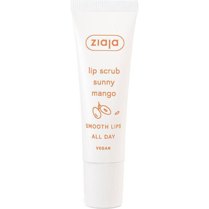 Lūpu skrubis Ziaja Sugar Lip Scrub Sweet Mirabelle Mango, 12 ml