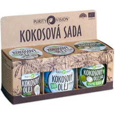 Coconut Set (Raw coconut oil, Virgin coconut oil, Odorless coconut oil)