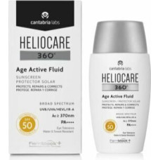 Saules fluīds - HELIOCARE - Heliocare 360 Age Active - SPF 50 - 50ml - Neizsprostots komedonus